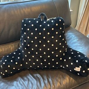 Kate Spade polka dot Bed Rest Pillow husband